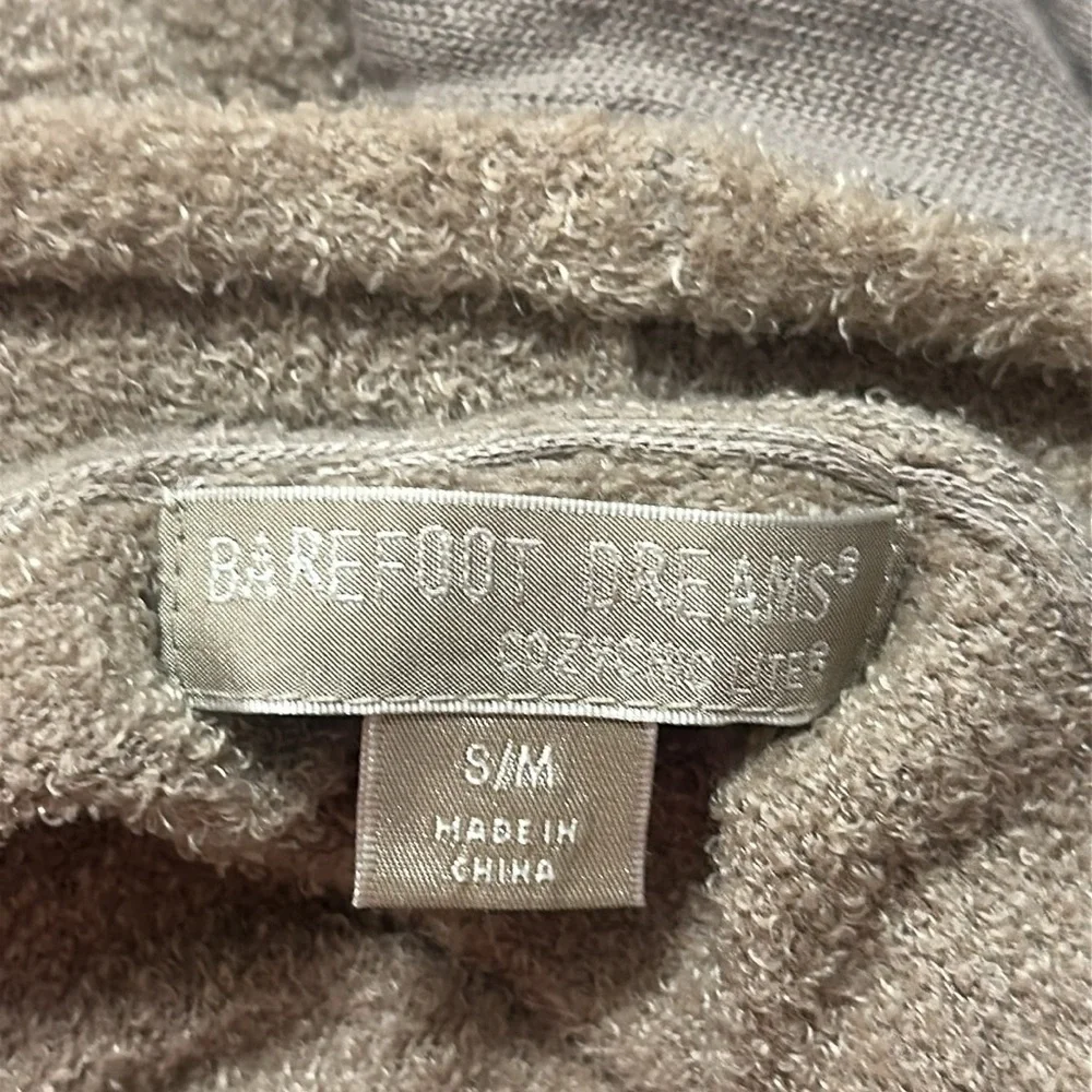 Barefoot Dreams Women’s Regular CozyChic Lite Knit Wrap Cardigan Size S/M Tan - Picture 5 of 9